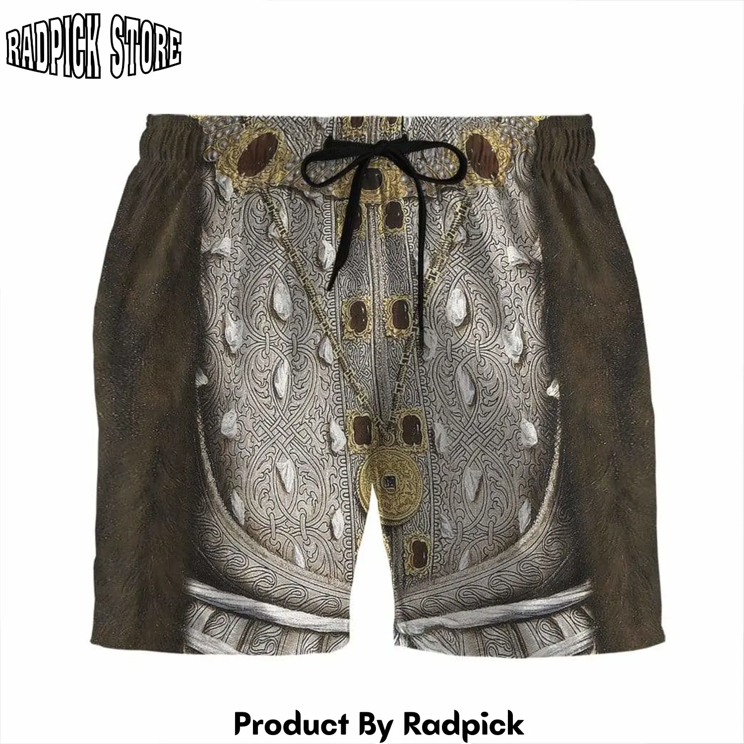 Radpick 3d henry viii of england custom beach shorts swim trunks rp631452